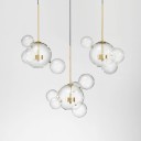 Giopato & Coombes - Bolle Circular Chandelier 14 Bubbles